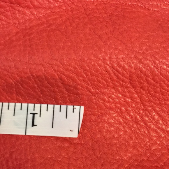 Marc by Marc Jacobs Dark Coral Leather Handbag - Picture 7 of 10